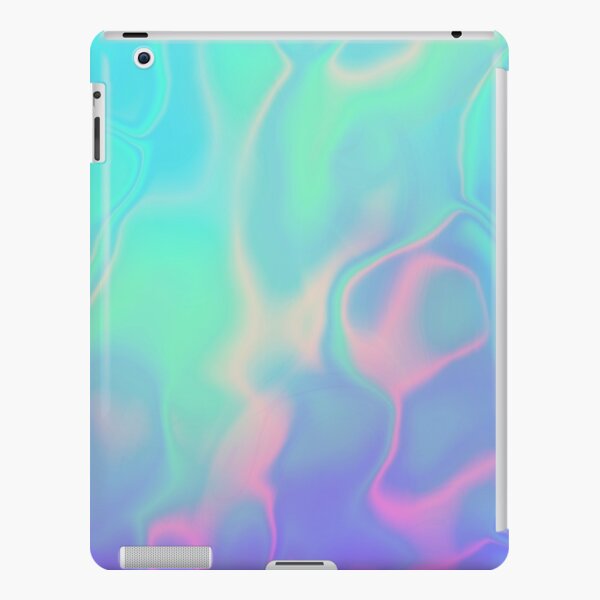 Rainbow Sea Holographic Iridescence iPad Snap Case