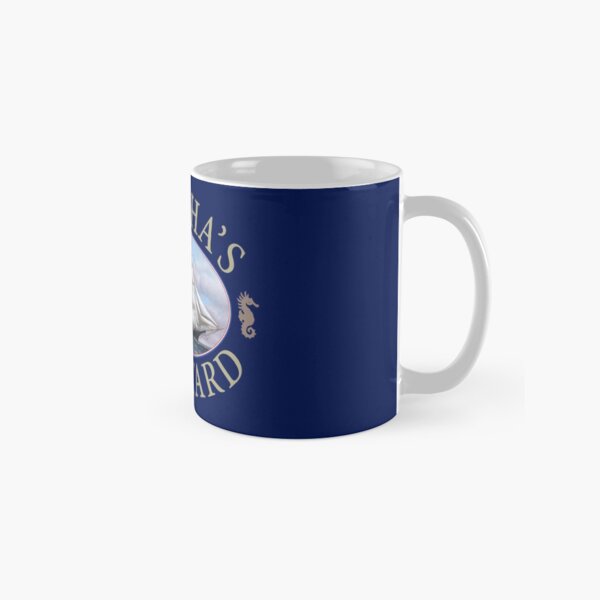 Martha's Vineyard Massachusetts Nautical Design Classic Mug