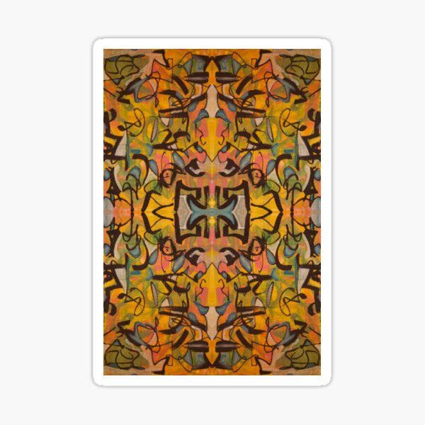 Kaleidoscopic Jazz Sticker