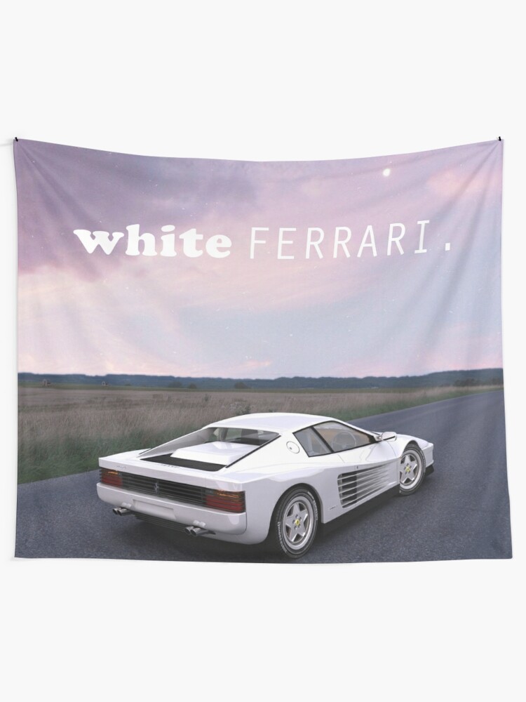 Frank ocean white ferrari