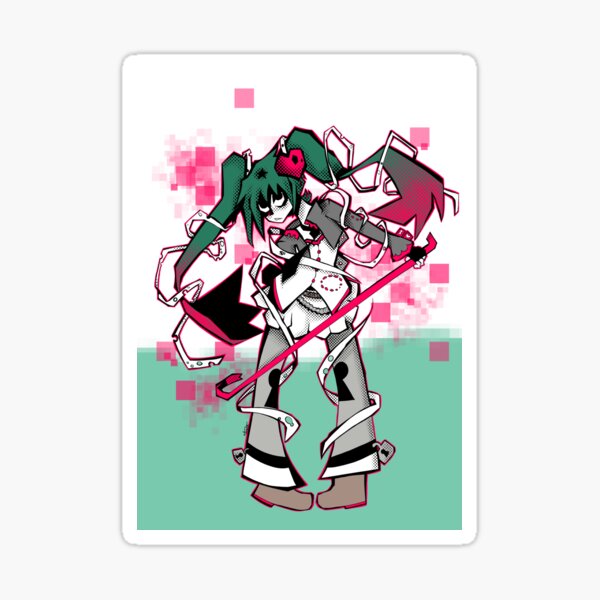 Streaming Heart Hatsune Miku Sticker