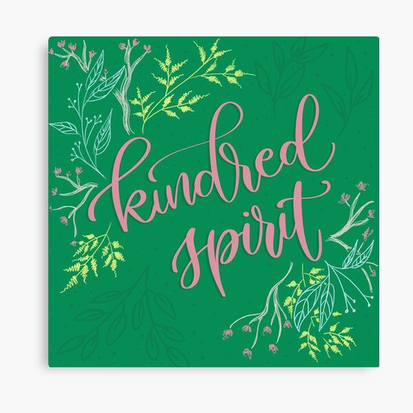 Kindred spirit - Anne of Green Gables Canvas Print