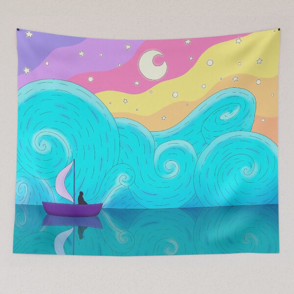 Item preview, On the Sea designed and sold by AriIllustrates.