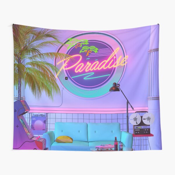 Paradise Wave Tapestry