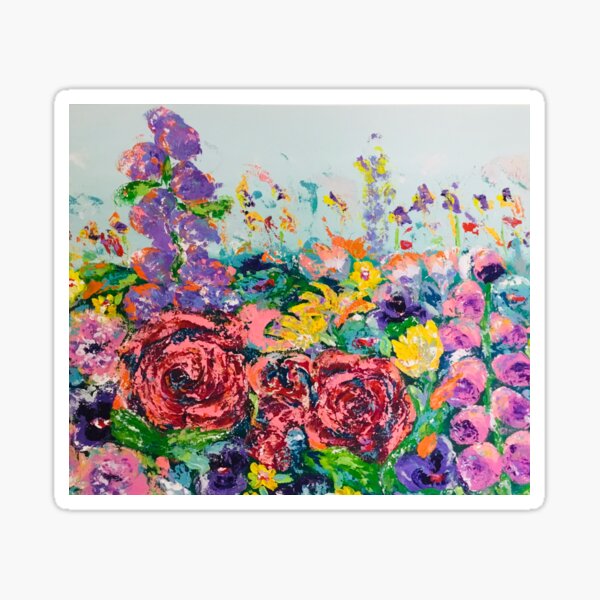 Flowers Galore Sticker