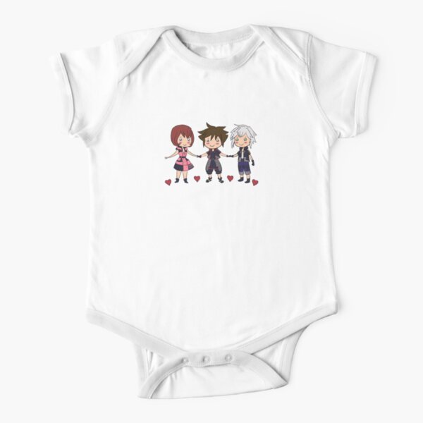 Kingdom Hearts Best Friends Forever Short Sleeve Baby One-Piece