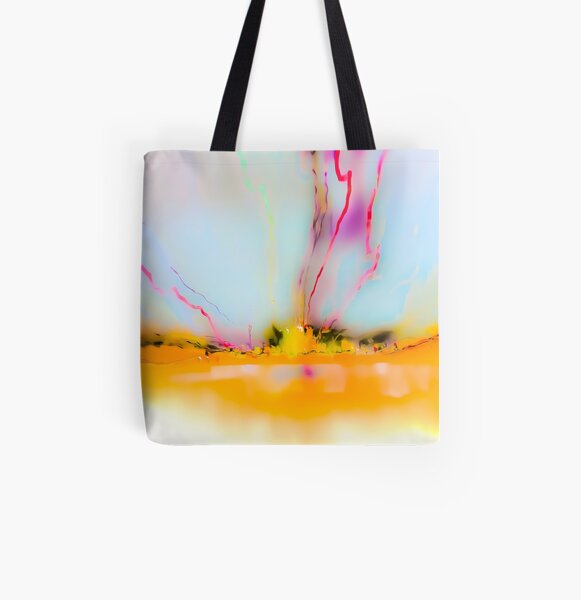 Aurora Megalopolis Blue 3 All Over Print Tote Bag