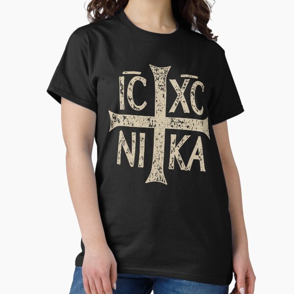 Item preview, IC XC NI KA Christogram Cross Orthodox Christian Graphic designed and sold by h44k0n.