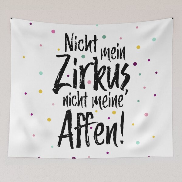 Item preview, Not my circus, not my monkeys! Cool confetti saying designed and sold by holgerbrandt.photo.