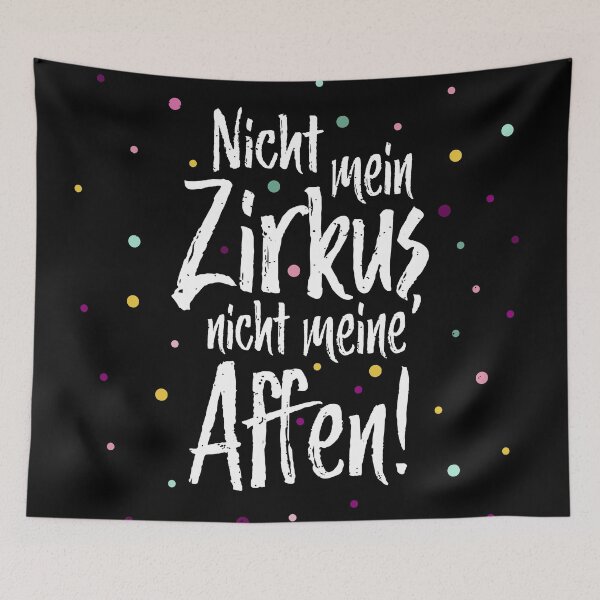 Item preview, Not my circus, not my monkeys! Cool confetti saying designed and sold by holgerbrandt.photo.