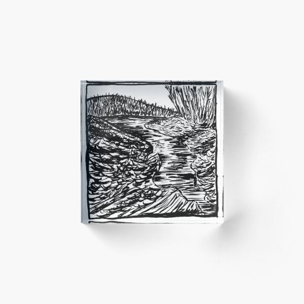 Norris Lake #1 Acrylic Block
