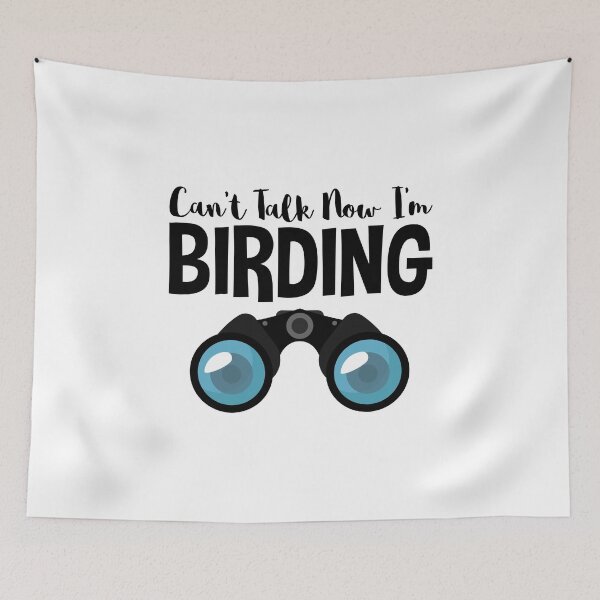 Item preview, Funny Birdwatcher Design Can't Talk Now I'M BIRDING designed and sold by EstelleStar.