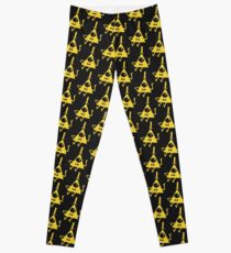 Flat Color Bill Cipher Leggings