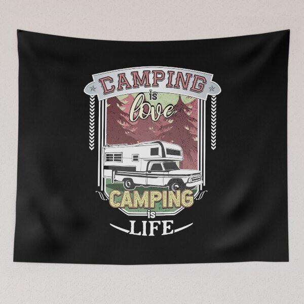 Item preview, Camper Camping is Love designed and sold by mtsdesign.