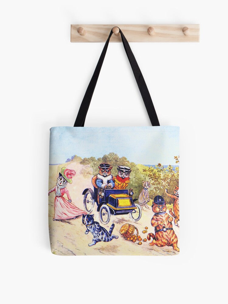 Good Luck Cats, Louis Wain Tote Bag