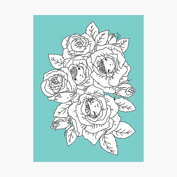 Aperçu de l'œuvre Boutons de rose créée et vendue par CleoLant.