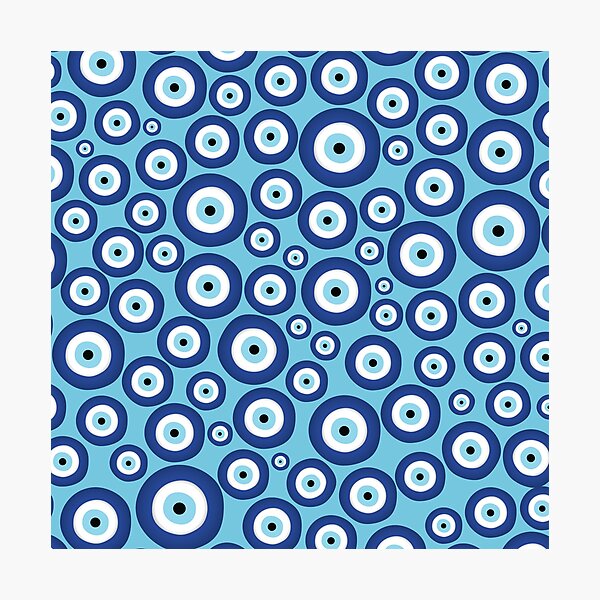 Item preview, Greek Mati Mataki - Matiasma Evil Eye Pattern #2 designed and sold by Nartissima.