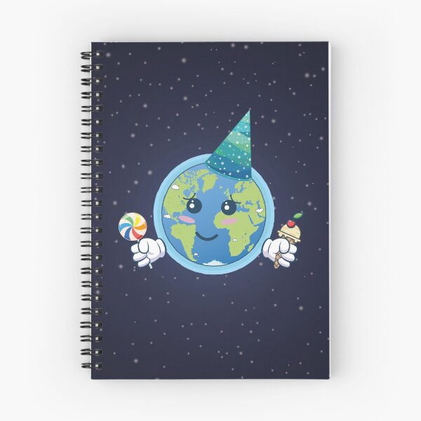Item preview, Planet Earth celebrates birthday holding a lollipop and an ice cream designed and sold by hitpointer.