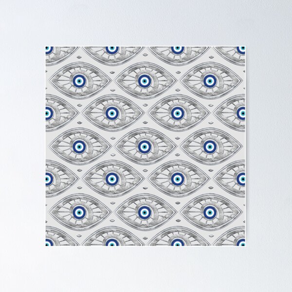 Item preview, Greek Mati Mataki - Matiasma Evil Eye Pattern #3 designed and sold by Nartissima.