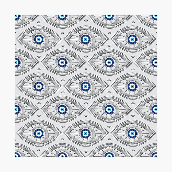 Item preview, Greek Mati Mataki - Matiasma Evil Eye Pattern #3 designed and sold by Nartissima.
