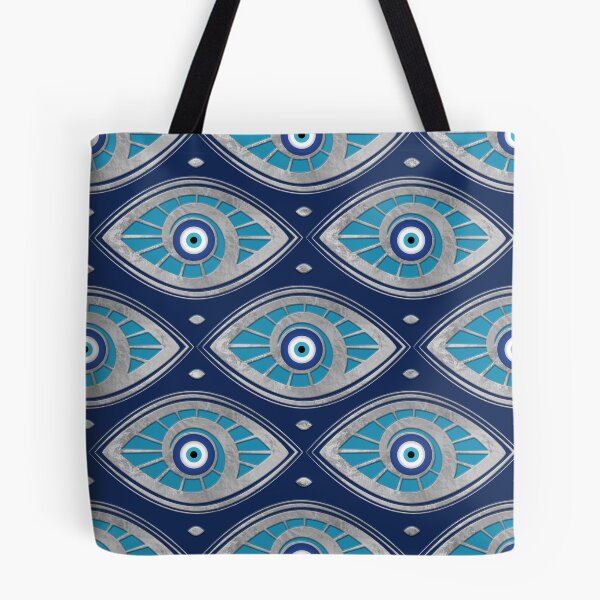 Aperçu de l'œuvre Grecque Mati Mataki - Matiasma Evil Eye Pattern # 4 créée et vendue par Nartissima.
