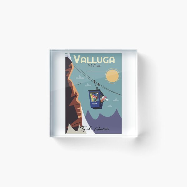 Item preview, Valluga St Anton Poster designed and sold by GAGodel.