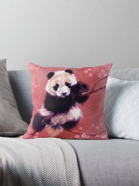 Vista previa del artículo con la obra «Panda», diseñado y vendido por Chris Wahl.