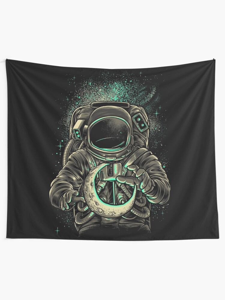 Alternate view of Moon Keeper Tapestry