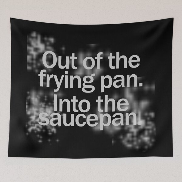 Item preview, Frying Pan Into The Saucepan designed and sold by GetItGiftIt.