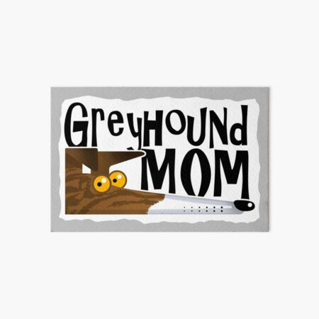 Aperçu de l'œuvre Maman Greyhound (bringé et blanc) créée et vendue par RichSkipworth.