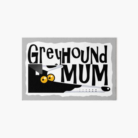 Aperçu de l'œuvre Maman Greyhound (chien de vache) créée et vendue par RichSkipworth.