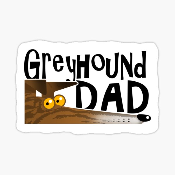 Item preview, Greyhound Dad (dark brindle) designed and sold by RichSkipworth.