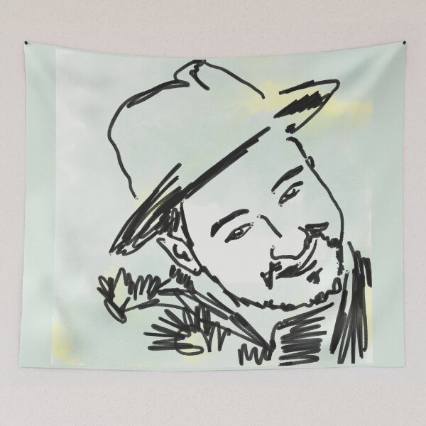 Item preview, Marcus Mumford of Mumford and Sons designed and sold by MintSniffArt.