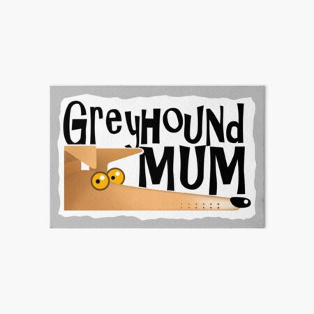 Aperçu de l'œuvre Maman Greyhound (fauve) créée et vendue par RichSkipworth.