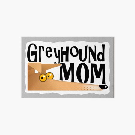 Aperçu de l'œuvre Maman Greyhound (fauve) créée et vendue par RichSkipworth.