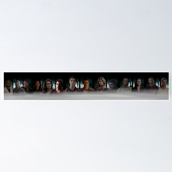 Item preview, Teen Wolf Cast Poster designed and sold by jordams124.