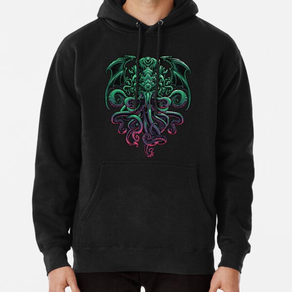 Cthulhu Master of Rlyeh Pullover Hoodie