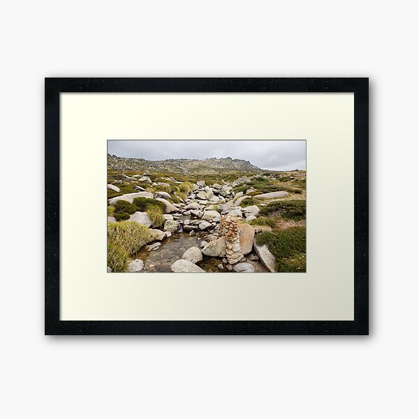 Mount Kosciuszko Summit Walk Framed Art Print