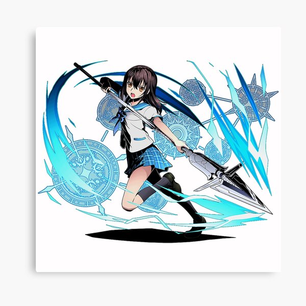 Strike the Blood Character Mashup Anime Art Board Print for Sale