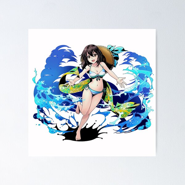 Yukina Himeragi Strike the Blood Anime Girl Waifu Fanart Poster