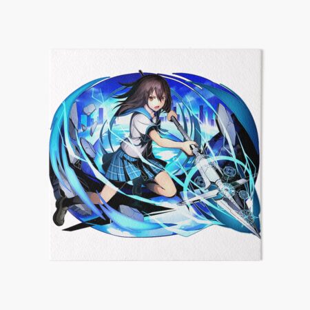 Strike the Blood Character Mashup Anime Art Board Print for Sale