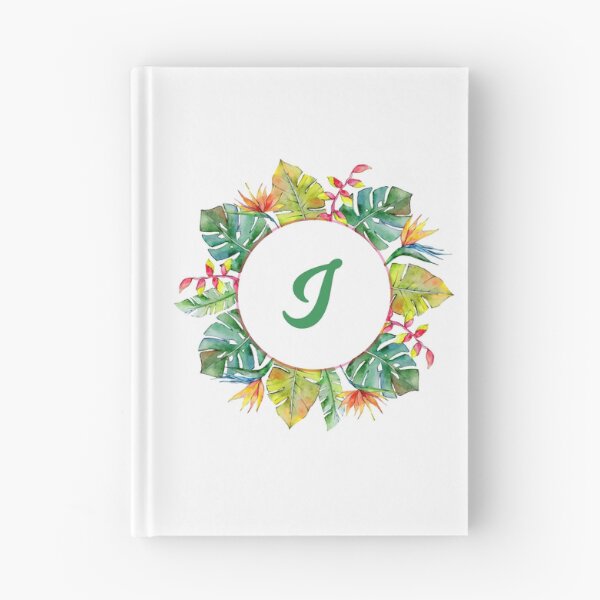 Item preview, Tropical Leaves Monogram I designed and sold by MysticMagpie.