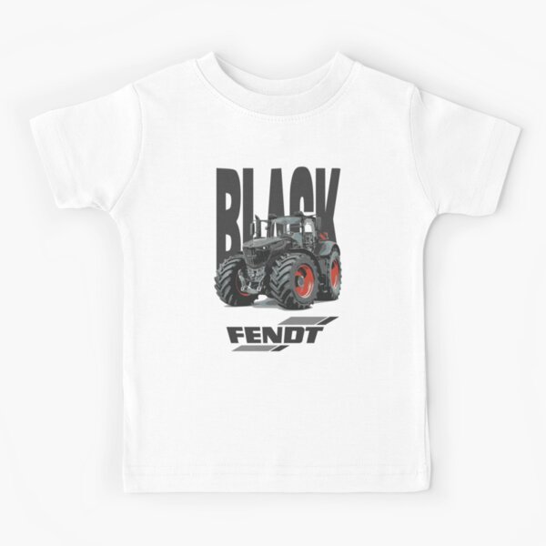 Black Fendt T-shirt enfant
