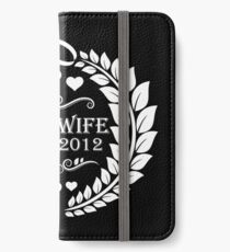 Vinilo o funda para iPhone best wife since 2012 - 7th anniversary gift