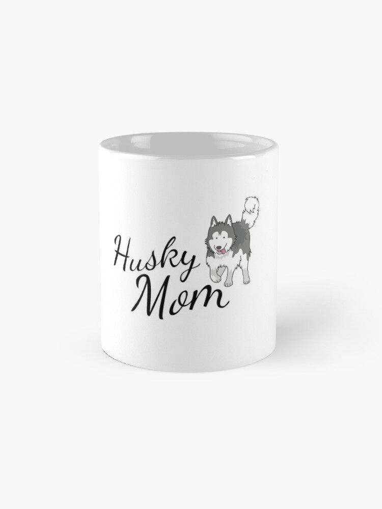 Alternate view of Husky Mom Mug