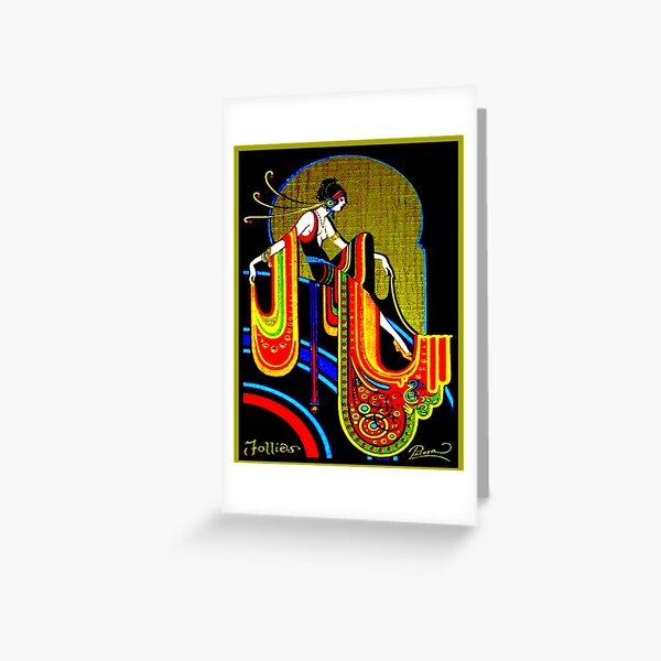 Item preview, FLAPPER : Vintage 1920 Art Deco Beautiful Print designed and sold by posterbobs.