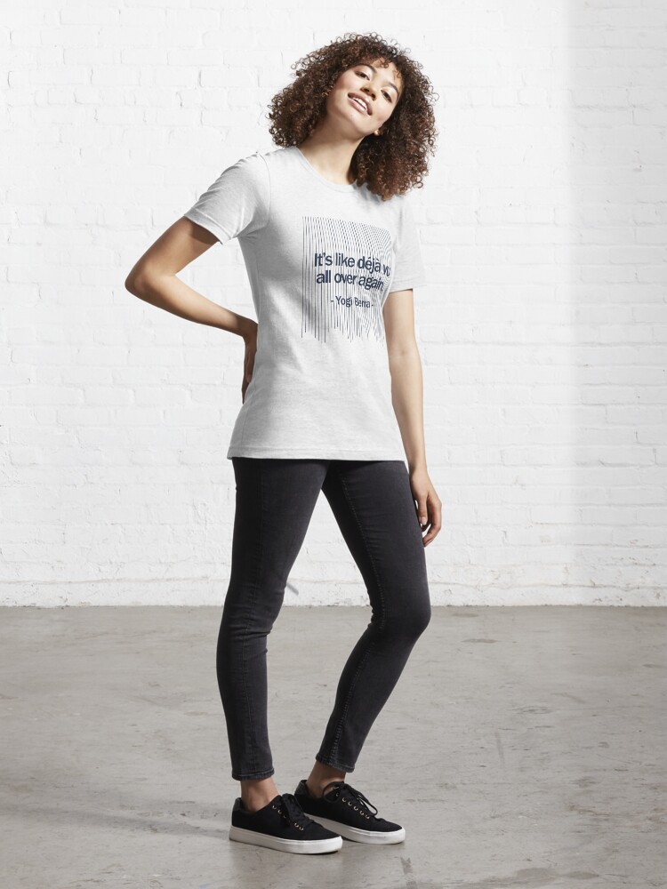 Yogi Berra Yankees Quote design Essential T-Shirt for Sale by GetItGiftIt