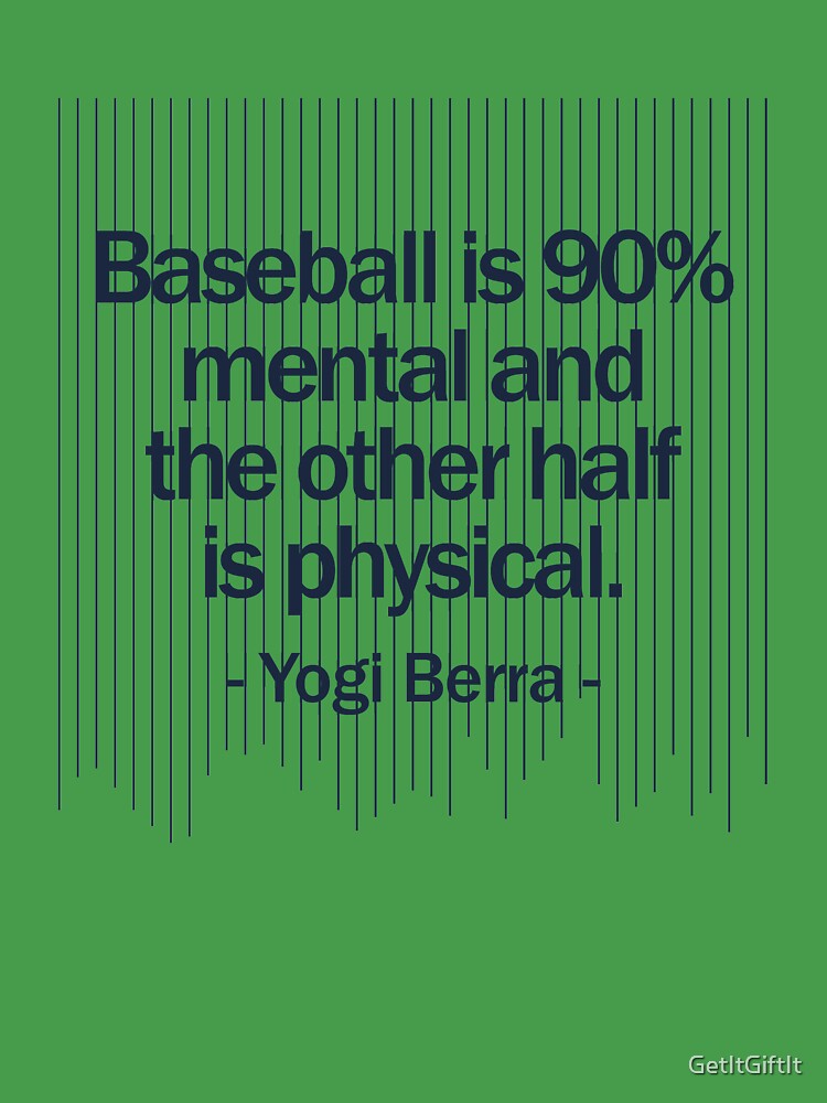 Yogi Berra Yankees Quote design | Kids T-Shirt