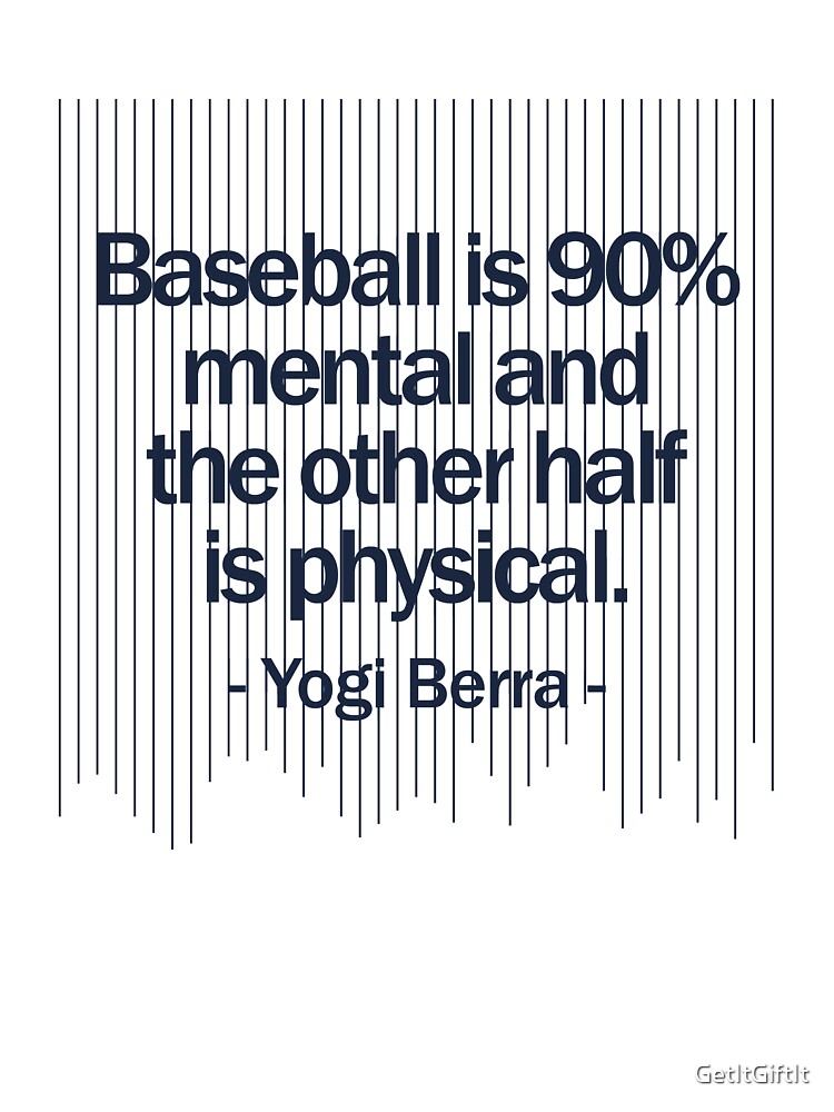 Yogi Berra Yankees Quote design | Kids T-Shirt