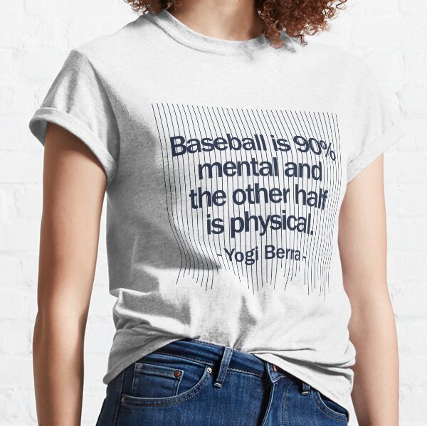 Yogi Berra Yankees Quote design | Kids T-Shirt